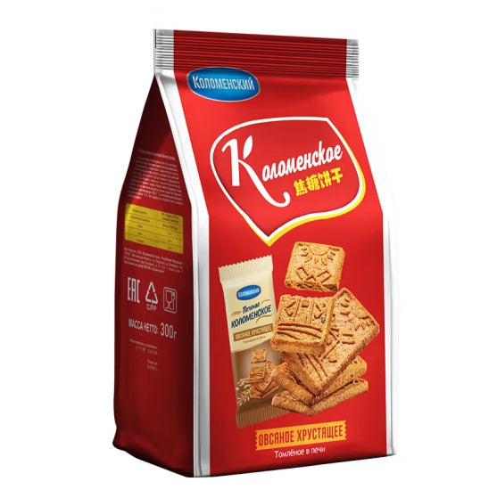 Biscuits, Caramel taste, Crisp taste, Independent packaging, Easy to carry, Suitable for office eating, Meal replacement, Hand gift, Casual snacks, 300g/10.58oz* bag
