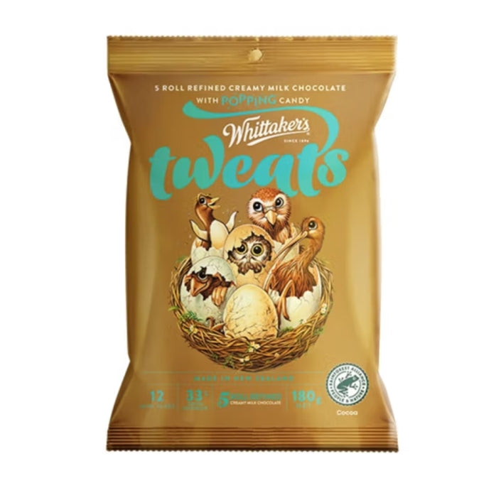 Chocolate + popping candy mixed new experience, Pop, Mouth to feel the tongue dancing, Casual snacks, Accompanied by hand gift, 180g/6.35oz* bag (Pack of 12)