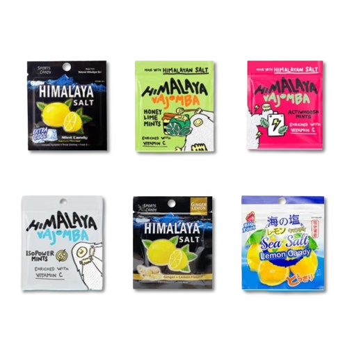 Hard candy, Mints, Fresh throat, Sweet and sour, Imported from Malaysia, Suitable for office food, Casual snacks, 1 bag each of 6 flavors, 15g/0.53oz*6 bags (Pack of 6)