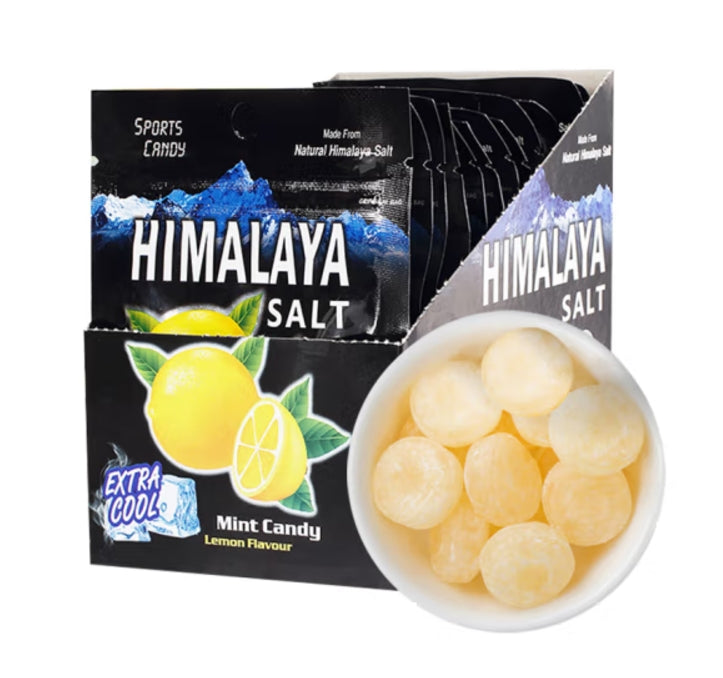 Lemon candy, Fruity hard candy, Fresh breath, Sea salt salty lemon flavor, Salty and sweet, Cool and refreshing, Casual snacks, Imported from Malaysia, 180g/6.35oz* box (Pack of 12)