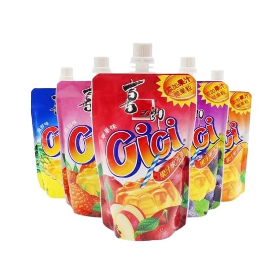 Lychee Suckable Jelly Drink Slurpable Lychee Jelly Snack Authentic Lychee Flavor Exotic Fruit Refreshment Unique Suck-and-Sip Texture Chinese Leisure Treat Ideal for Kids & Adults 150g/Bag