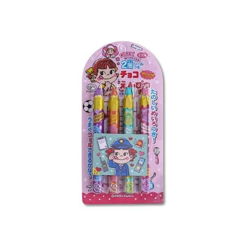 Chocolate,Crayon-shaped,Creative and Lovely Snack,Can be Used as a Birthday Gift,Delicate Texture,27g/0.95oz box
