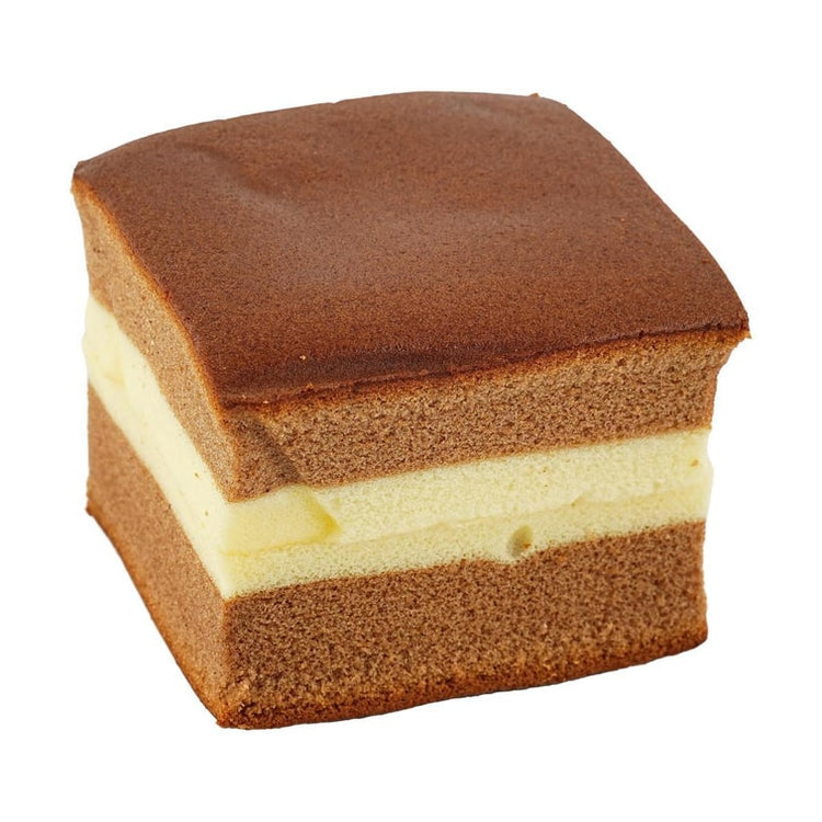 Moist Fluffy Latte Cake, Rich Coffee Milk Aroma, Balanced Sweetness, Light Airy Texture, Convenient Individually Packed Snack, Great for Breakfast or Afternoon Tea, 120g*2 packs