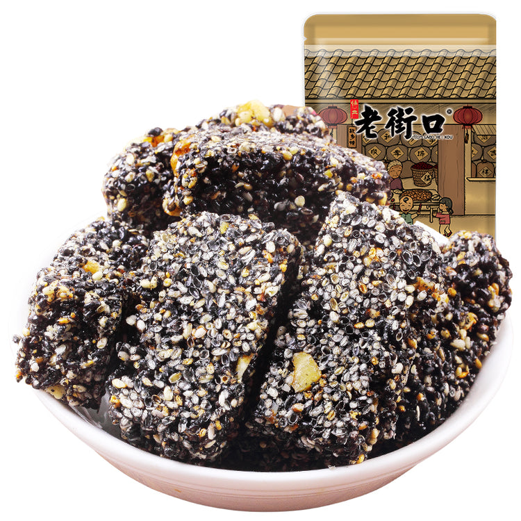 LAOJIEKOU Black Sesame Crisp 150g*1bag