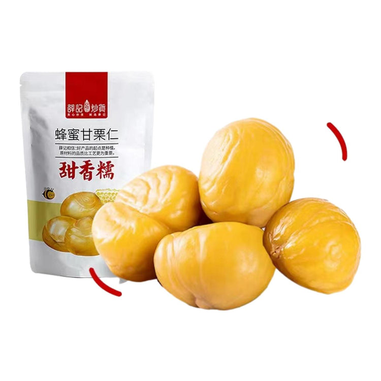 XUEJICHAOHUO honey flavored sweet chestnut kernels