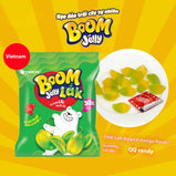 ORION Chili Salt Dipped Mango Gummy Candy: Sweet & Sour Spicy Crystal Jelly, Gluten-Free Vegan Snack, Southeast Asian Flavor, Vietnamese Limited Exotic Treat Sweety Snack – 10 Packs of 23.5g Each