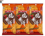 Crispy Rice Crackers - Deliciously Crispy, Sweet and Crisp, Spicy and Refreshing, Filled with Rich Rice Aroma - 156g/3 Bags