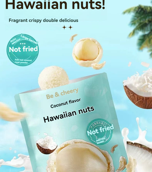 BE&CHEERY Coconut Flavoured Macadamia Nuts 30g