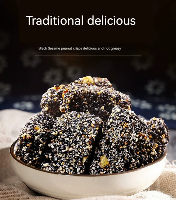 LAOJIEKOU Black Sesame Crisp 150g*1bag