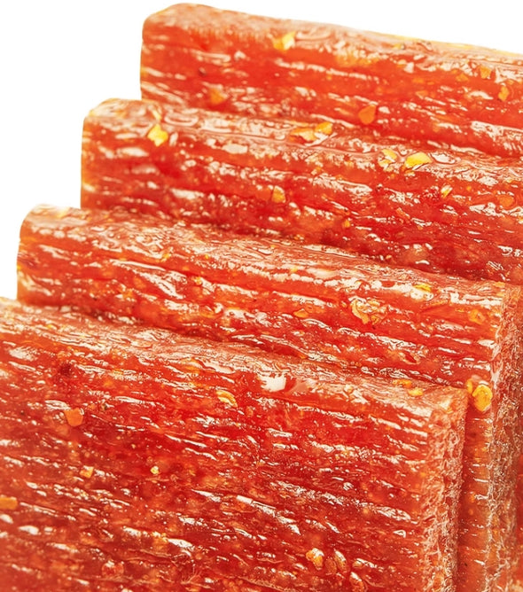 Latiao Spicy Strips,Spicy Gluten, Sweet and Spicy Chips with Chewy Texture, Classic Chinese Special Snack Food, Vegan, Independent Small Package 16.9Oz 卫龙亲嘴烧