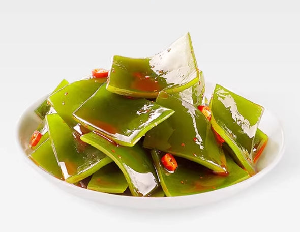 7Pcs Spicy Kelp, Pickled Vegetable, Seaweed Seafood Snacks, Spicy Strips, Chinese Snacks Algae, Individually Packed, Ready to eat 1.7Oz