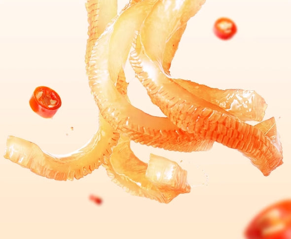 Konjac Spicy Strips Sticks, Moyushuang, Hot Strips, Latiao Fragrant Spicy Flavor, Konjac snacks, Chinese Snack Food (20 Packs Inside Box) 14Oz