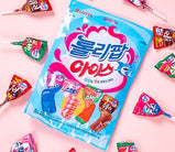 Lollipop, Four flavors, Cartoon shape, Hard candy, Individual packaging, Easy to carry, Suitable for children, Casual snacks, 132g/4.66oz* bag