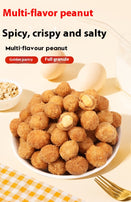 Stuffed peanut, Spicy crisp, Salty flavor, Crisp outside and crisp inside, Individual small package, Office use, Casual snacks, 312g/11.01oz* bag