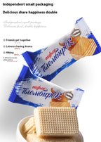 Wafer biscuit, Ice cream flavor, Sweet taste, Individual packaging, Easy to carry, Office and movie enjoyment, Hand gift, Christmas, Imported from Russia, 278g/9.81oz* tin