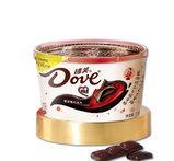 Dark chocolate, Sweet taste, Mellow taste, Individual packaging, Easy to carry, Casual snacks, Hand gift, Christmas, 252g/8.89oz* bowl (Pack of 18)