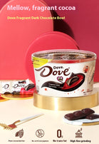 Dark chocolate, Sweet taste, Mellow taste, Individual packaging, Easy to carry, Casual snacks, Hand gift, Christmas, 252g/8.89oz* bowl (Pack of 18)
