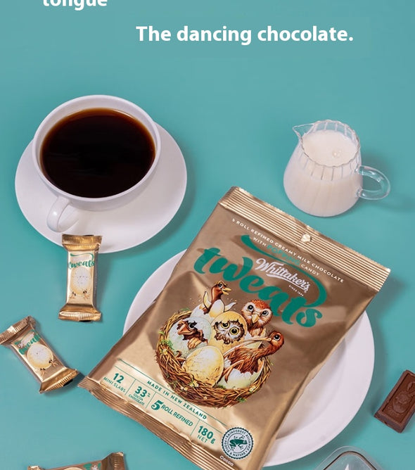 Chocolate + popping candy mixed new experience, Pop, Mouth to feel the tongue dancing, Casual snacks, Accompanied by hand gift, 180g/6.35oz* bag (Pack of 12)