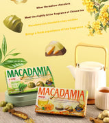 Filled Longjing Chocolate, Containing Nuts, Sweet Entrance, Mellow Taste, Easy to Carry, Office Food, Casual Snacks, Import from Japan, 58g/2.05oz* bag