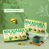 Filled Longjing Chocolate, Containing Nuts, Sweet Entrance, Mellow Taste, Easy to Carry, Office Food, Casual Snacks, Import from Japan, 58g/2.05oz* bag