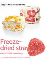 Snow crisp, Durian Mango flavor, Freeze-dried mango cubes, Small pack for easy to carry, Office snacks, Snack afternoon tea, 100g/3.53oz* bag