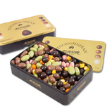 Chocolate beans, Dark chocolate filled, Christmas, Hand gifts, Nut snacks, Suitable for office use, Afternoon tea heart, Shipped with 300g/10.58oz* box