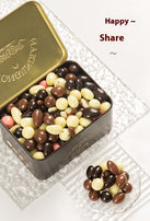 Chocolate beans, Dark chocolate filled, Christmas, Hand gifts, Nut snacks, Suitable for office use, Afternoon tea heart, Shipped with 300g/10.58oz* box