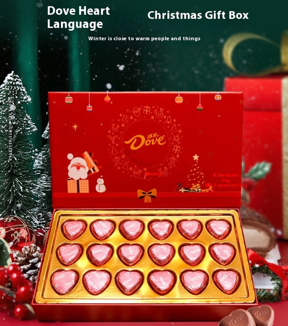 Chocolate, Gift box, Candy, Delicious taste, Silky taste, Birthday, Christmas, Hand gifts, Valentine's Day gifts, Employee benefits, 81g/2.86oz* box (Pack of 18)