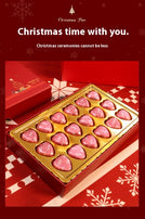 Chocolate, Gift box, Candy, Delicious taste, Silky taste, Birthday, Christmas, Hand gifts, Valentine's Day gifts, Employee benefits, 81g/2.86oz* box (Pack of 18)