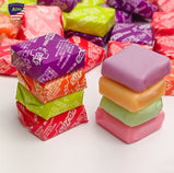 Soft candy, Mixed fruit, Fruity, Chewy, Festive candy, Hand gift, Student candy, Bag, Wedding Snack, 500g/17.64oz* bag (Pack of 1)