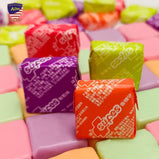 Soft candy, Mixed fruit, Fruity, Chewy, Festive candy, Hand gift, Student candy, Bag, Wedding Snack, 500g/17.64oz* bag (Pack of 1)