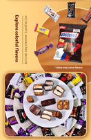 Bonbons, Chocolates, Mixed candies, Sweet taste, Individual packaging, Suitable for any occasion, Casual snacks, Christmas, Imported from Russia, 408g/14.39oz* bag (Pack of 1)