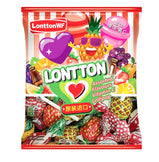Lollipop, 5 blended flavors, Cola flavor, Pineapple, Orange, Individual package, Sweet and Sour, Snack, Happy Candy, Contains 50 lollipops, 350g/12.35oz* bag (Pack of 1)