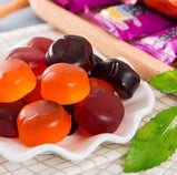Fruit gummy, 5 flavors blend, Gummy, Q-shot, Individual packaging, Suitable for office food, Casual snacks, Imported from Malaysia, 320g/11.29oz* bag (Pack of 1)
