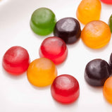 Fruit gummy, 5 flavors blend, Gummy, Q-shot, Individual packaging, Suitable for office food, Casual snacks, Imported from Malaysia, 320g/11.29oz* bag (Pack of 1)