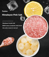 Lemon candy, Fruity hard candy, Fresh breath, Sea salt salty lemon flavor, Salty and sweet, Cool and refreshing, Casual snacks, Imported from Malaysia, 180g/6.35oz* box (Pack of 12)