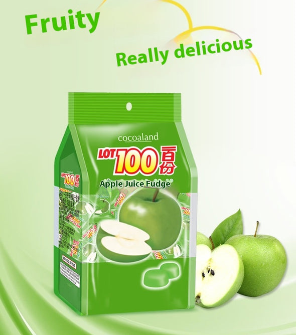 Fruit gummy, Apple flavor, Gummy, Sweet and sour, Fruity, casual snacks, Wedding candy, Malaysia, 150g/5.29oz* bag (Pack of 1)