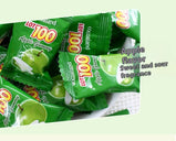 Fruit gummy, Apple flavor, Gummy, Sweet and sour, Fruity, casual snacks, Wedding candy, Malaysia, 150g/5.29oz* bag (Pack of 1)