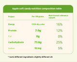 Fruit gummy, Apple flavor, Gummy, Sweet and sour, Fruity, casual snacks, Wedding candy, Malaysia, 150g/5.29oz* bag (Pack of 1)