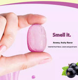 Fruit gummy, Black currant, Gummy, Sweet and sour, Individually packaged, Suitable for office food, Casual snacks, Imported from Malaysia, 30g/1.06oz*3 bags (Pack of 3)
