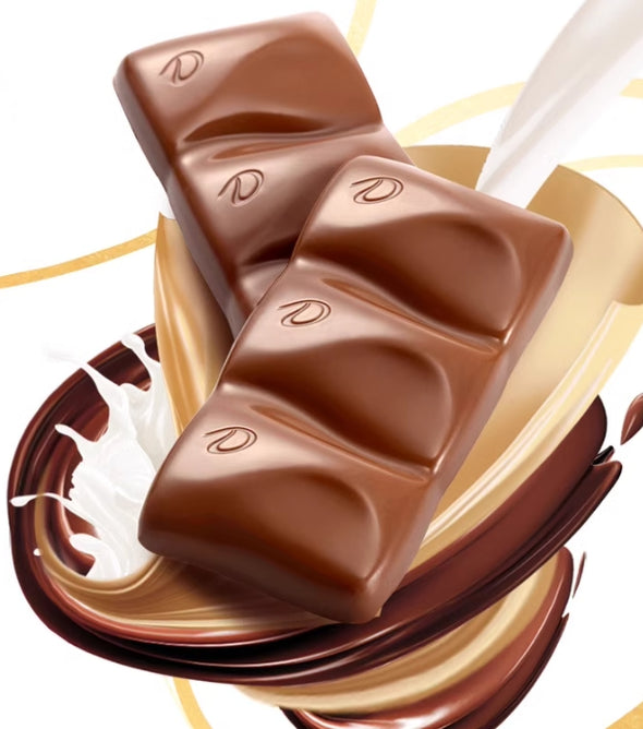Milk chocolate, Bar, Mellow taste, Silky mouth, Individual packaging, Easy to carry, Ready to eat, Christmas, Valentine's Day, Hand gift, 224g/7.9oz* box (Pack of 16)