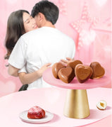 Milk filled chocolate, Mellow taste, Silky taste, Valentine's Day gift, Hand gift, Christmas, Gift box, Heart-shaped chocolate, For love, 110g/3.88oz* box (Pack of 21)