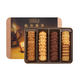 Cookie Biscuits: Original*8/Chocolate*8/Nut*5/Raisin Oat*5/Mellow Coffee*5/Lemon Honey*5. Six Tasty Flavors, Rich Aroma, Leisure Snacks, 244g per Box.