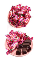 Stuffed chocolate, cherry stuffed, imported from Russia, delicious taste, large capacity family Pack, Chinese New Year candy, Christmas, individual pack, casual snacks, 500g/17.64oz* bag (Pack of 1)