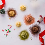 Cookie Biscuits: Original*2/Coffee*2/Matcha*2. Crispy, Aromatic & Flavorful, Lingering Taste, Soft & Tasty, Crunchy & Sweet. Leisure Snacks, 320g for 2 Boxes.