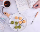 Cookie Biscuits: Original*2/Coffee*2/Matcha*2. Crispy, Aromatic & Flavorful, Lingering Taste, Soft & Tasty, Crunchy & Sweet. Leisure Snacks, 320g for 2 Boxes.