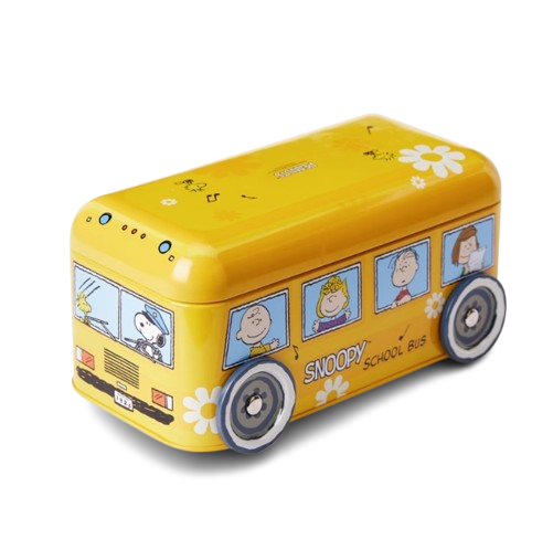 Cookie Biscuits: Chocolate8/Lemon Cheese8. Fine & Smooth Texture, Adorable Cartoon Design, in Bus-Shaped Gift Box. Leisure Snacks, 160g per Box.