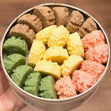 Handmade Butter Biscuits: Original/Chocolate/Strawberry/Matcha Flavor Cookies. Soft, Tasty, Crispy & Sweet. Ideal Leisure Snacks, 270g per Box.