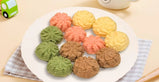Handmade Butter Biscuits: Original/Chocolate/Strawberry/Matcha Flavor Cookies. Soft, Tasty, Crispy & Sweet. Ideal Leisure Snacks, 270g per Box.