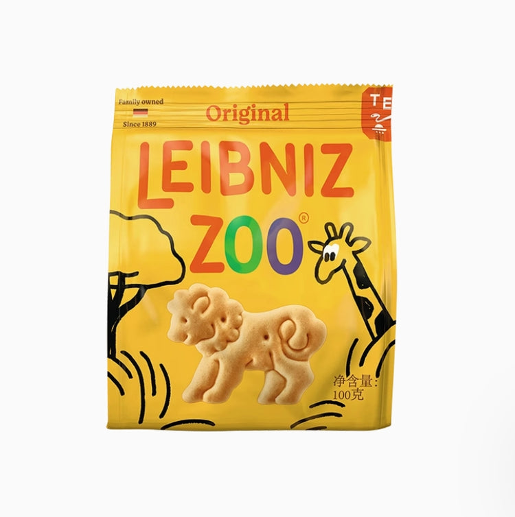 Butter Biscuits, Crispy Shortbread in Adorable Animal Shapes. Learn about Zoo while Snacking. Crispy & Tasty, Great for Leisure. 200g in 2 Bags.